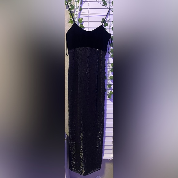 scott mcclintock black dress Scott McClintock Millennium 2000 Black Strapless Dress main image 0